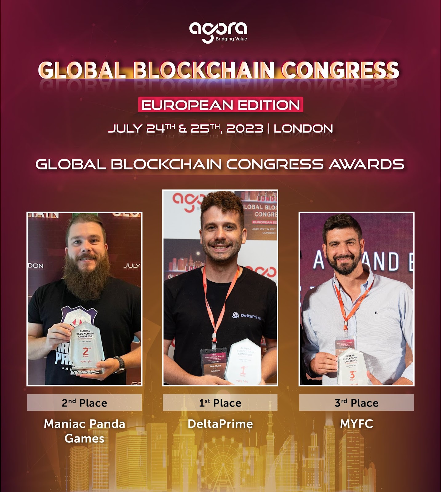 Agora Successfully Holds First Edition of Global Blockchain Congress in Europe